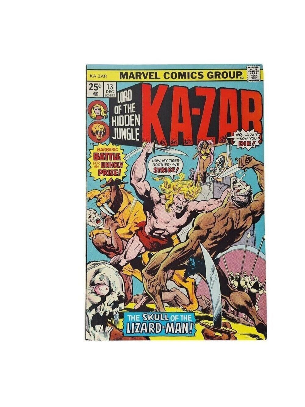 Marvel Ka-Zar 13 1975